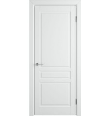 Дверь межкомнатная крашенная эмалью STOCKHOLM Белая